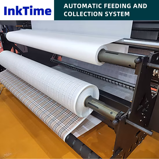 ODM 35/41/50/60/70/90/100g Rollo Sublimación Jumbo Impresión de transferencia de calor Papel de sublimación de tinte