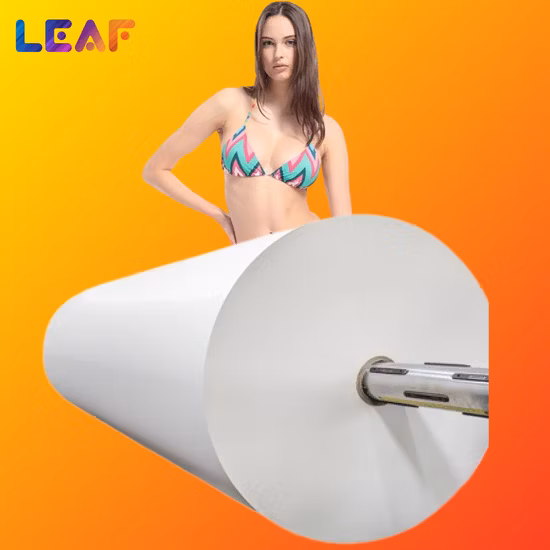 Impresión de transferencia de calor de papel de sublimación de tinte de alta velocidad 50GSM para camiseta